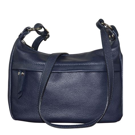 navy shoulder bags for women